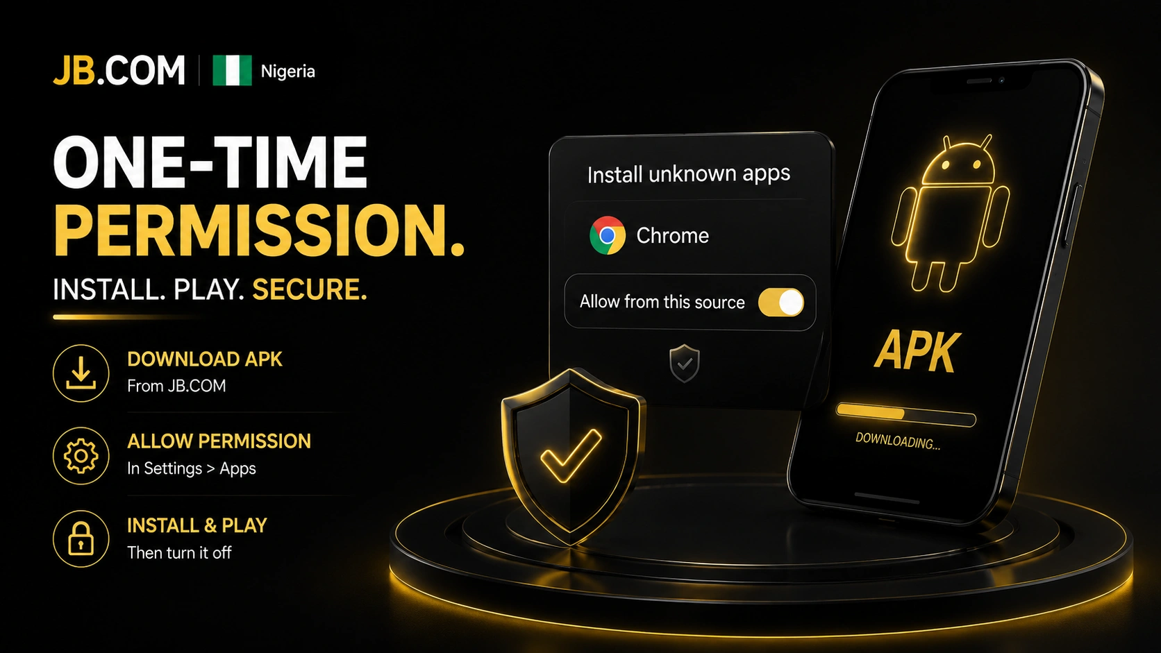 JB.COM Nigeria iOS browser home screen add no app needed